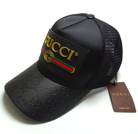 gorra gucci hombre negra|sombreros de hombre gucci.